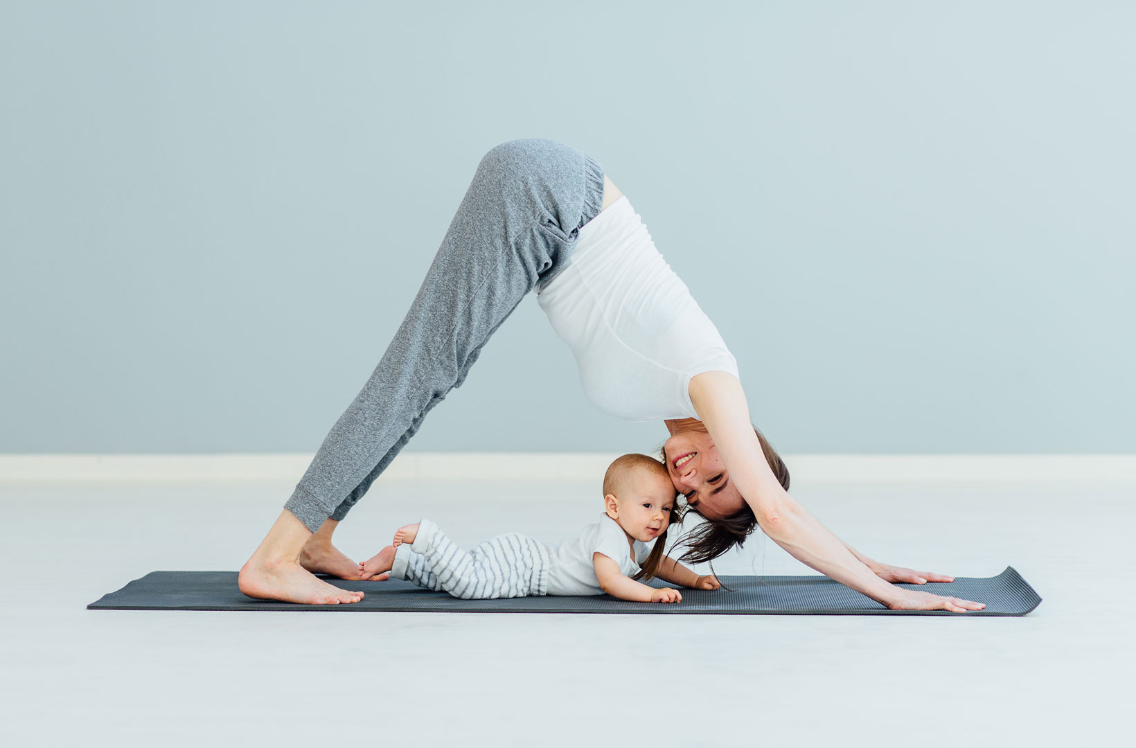 yoga mit baby auf mallorca